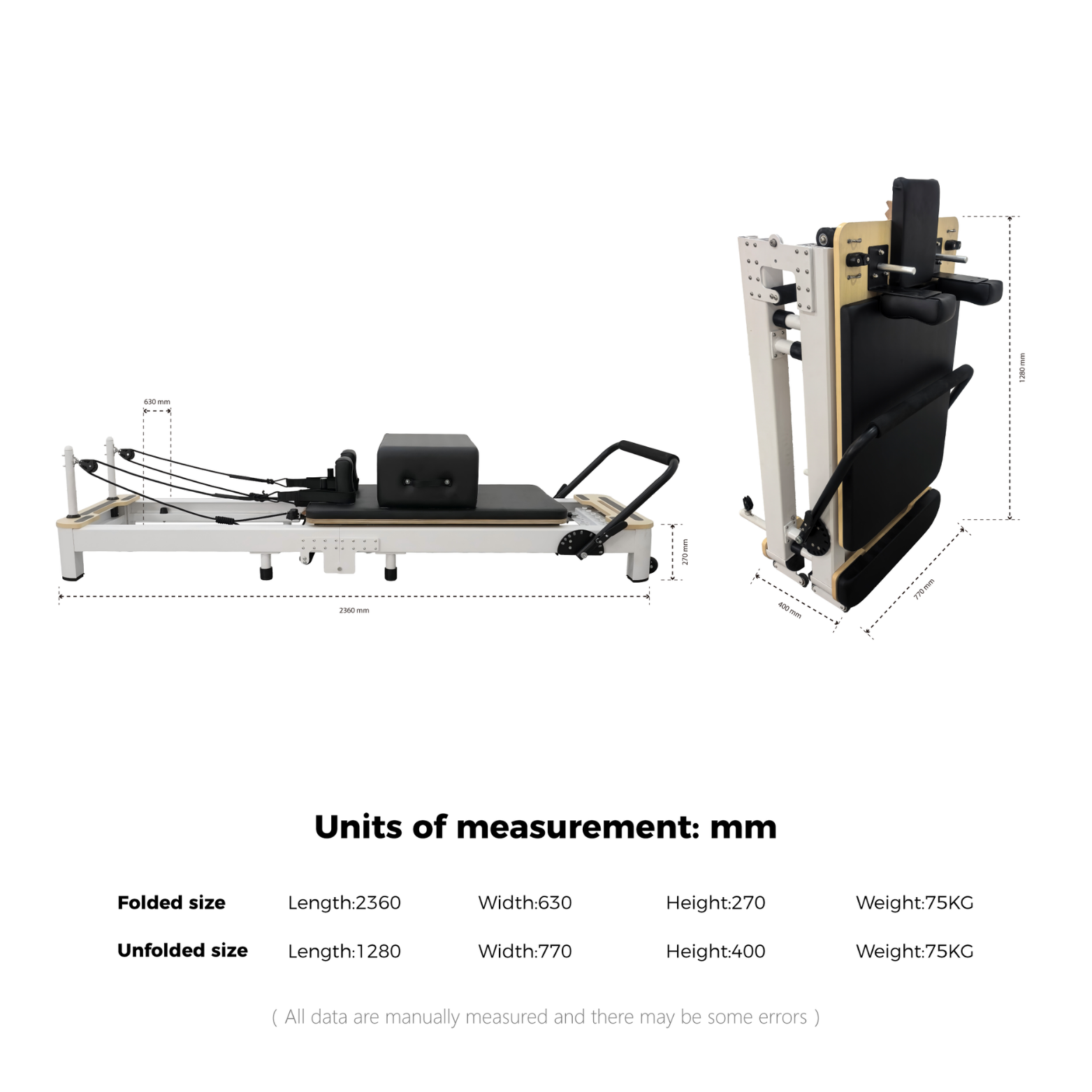 FOLDABLE HOME REFORMER