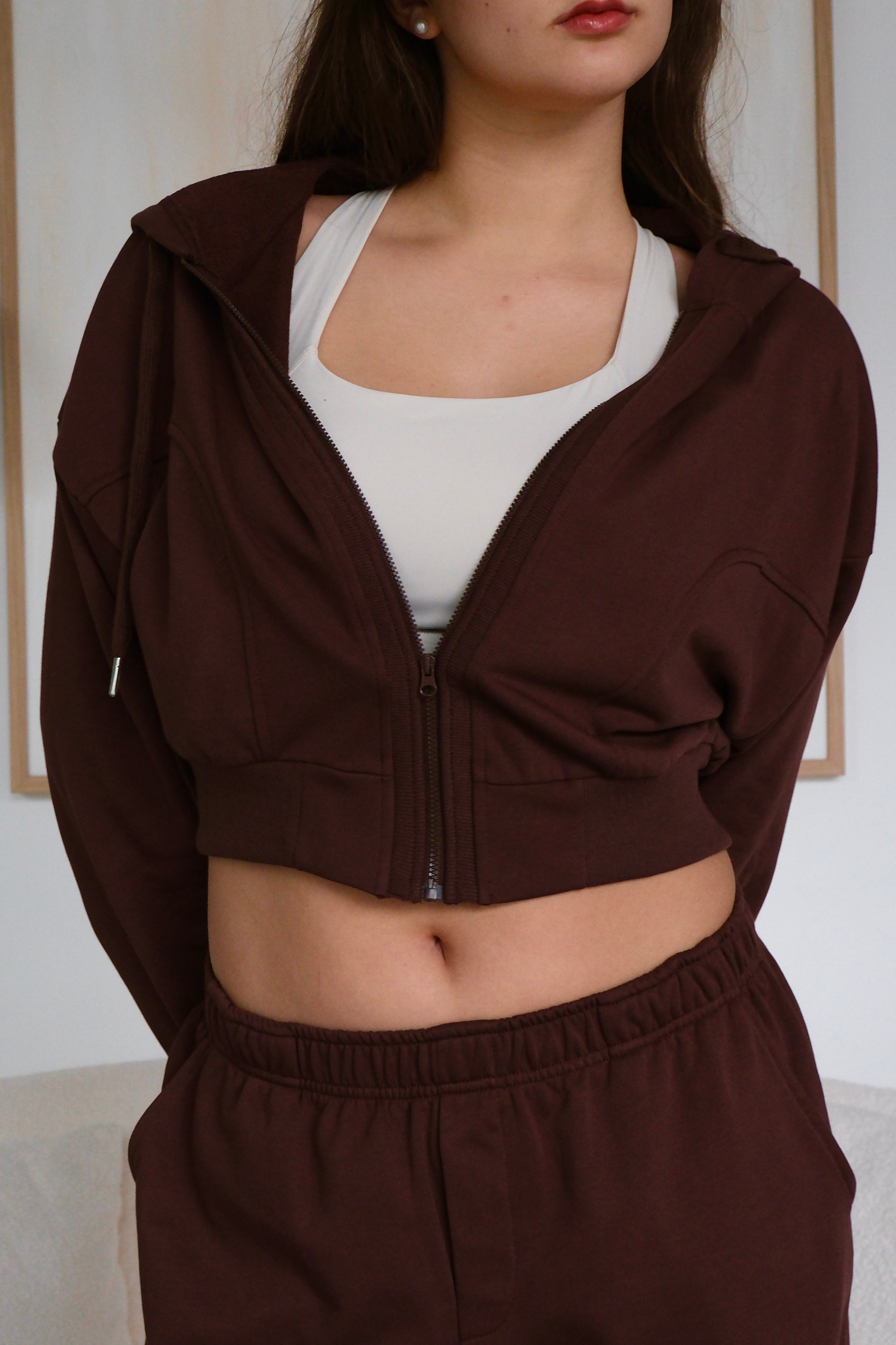 MOCHA HOODIE